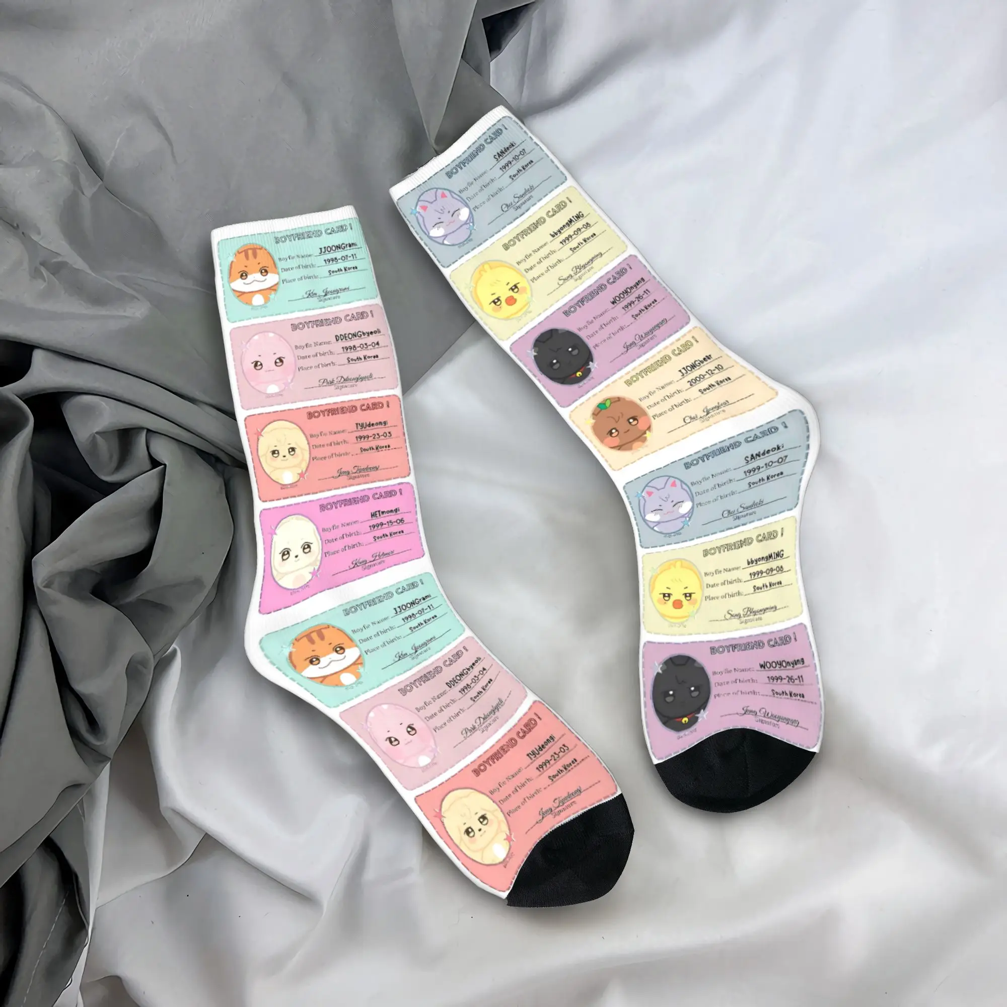 Мужские носки Kpop Ateez Band, чулки, нескользящие дышащие носки, зимние велосипедные носки с кавайным дизайном
Мужские носки Kpop Ateez Band, чулки, нескользящие дышащие носки, зимние велосипедные носки с кавайным дизайном