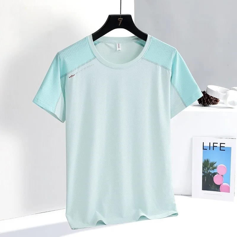 Женская футболка Ice Silk Thin ort Sve, летняя спортивная футболка Qui Dry большого размера, крутая, впитывающая пот, дышащая, для бега, Fitn
Женская футболка Ice Silk Thin ort Sve, летняя спортивная футболка Qui Dry большого размера, крутая, впитывающая пот, дышащая, для бега, Fitn