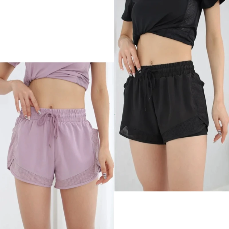 Yoga Shorts Women's Double Layered Quick-Dry Athletic Shorts For Outdoor Leisure Running Fitness Workout Gym Short Leggings
Yoga Shorts Women's Double Layered Quick-Dry Athletic Shorts For Outdoor Leisure Running Fitness Workout Gym Short Leggings