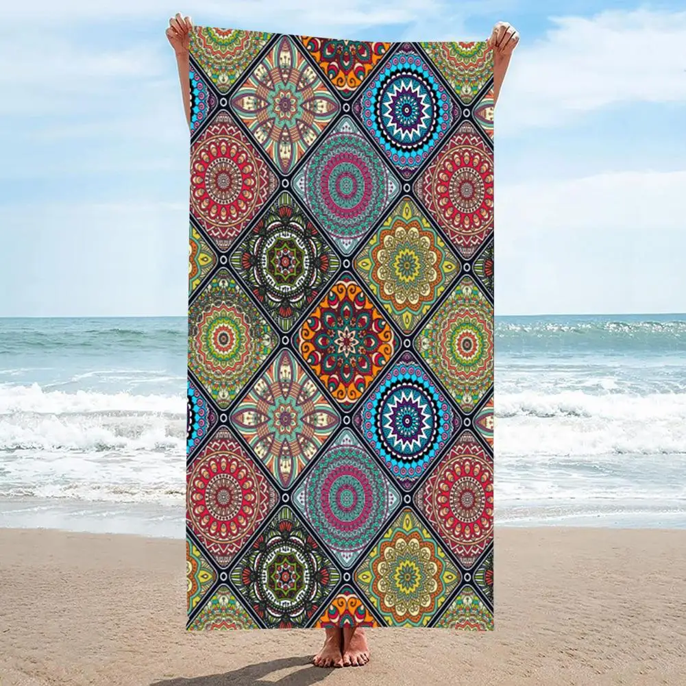 Пляжное полотенце, мягкое, с высоким впитыванием воды, удобное, прочное, многофункциональное, с цветочным принтом, ультралегкий, для бассейна
Пляжное полотенце, мягкое, с высоким впитыванием воды, удобное, прочное, многофункциональное, с цветочным принтом, ультралегкий, для бассейна