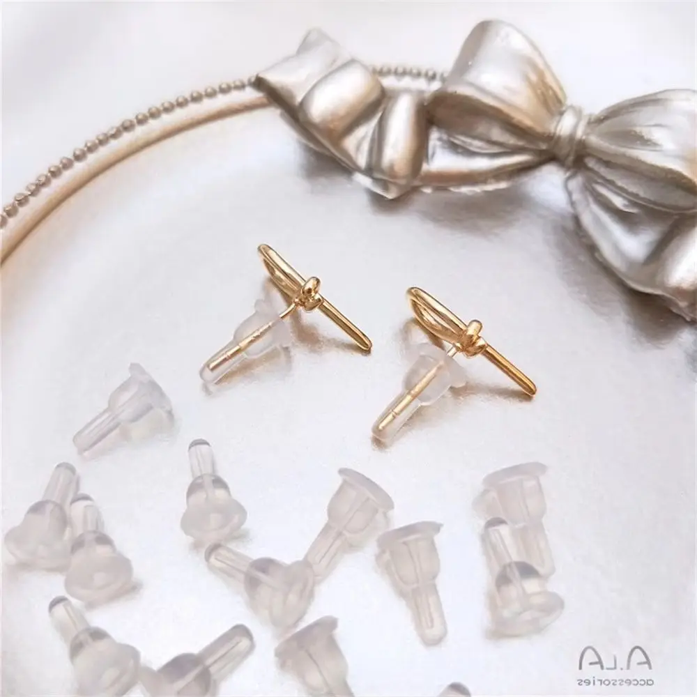 Anti-puncture safety earplugs, imported silicone, anti-allergy, fixed non-slip transparent earplugs for earring protection
Anti-puncture safety earplugs, imported silicone, anti-allergy, fixed non-slip transparent earplugs for earring protection