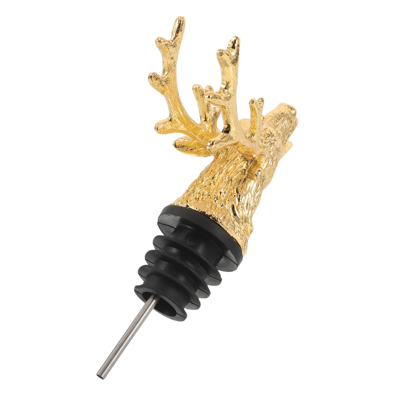 Deer Head Wine Pourer Spout Elegant Metal Bottle Dispenser for Wine Whiskey Oil Universal Fit Easy Clean Bartender Supplies
Deer Head Wine Pourer Spout Elegant Metal Bottle Dispenser for Wine Whiskey Oil Universal Fit Easy Clean Bartender Supplies