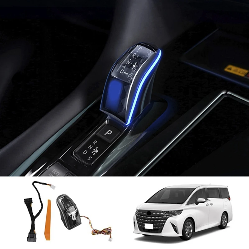 Hot-A015-Car Crystal Gear Shift Knob Shift Handball Shifter Head With Ambient Light For Toyota ALPHARD 40 Series 2023+
Hot-A015-Car Crystal Gear Shift Knob Shift Handball Shifter Head With Ambient Light For Toyota ALPHARD 40 Series 2023+