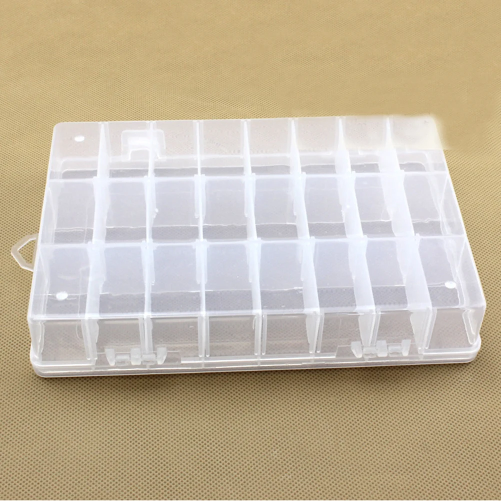 Grids Removable Plastic Jewelry Storage Box Display Box Transparent Storage Organizer for Earring Rings
Grids Removable Plastic Jewelry Storage Box Display Box Transparent Storage Organizer for Earring Rings