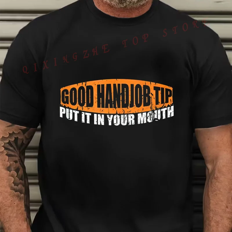 Men'S Funny Good Handjob Tip Graphic T-Shirt New Men's Fabric Casual Round Neck Short Sleeve Tops
Men'S Funny Good Handjob Tip Graphic T-Shirt New Men's Fabric Casual Round Neck Short Sleeve Tops