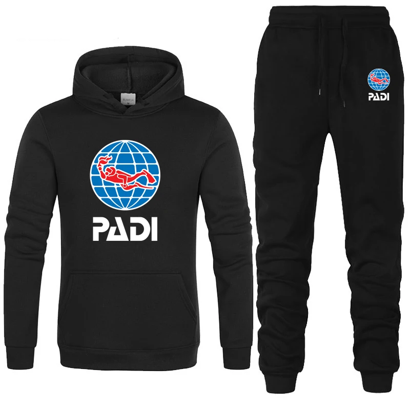 Men's Hoodie and Sports Pants Scuba Diving Pilot PADI Printed Casual Smile High Quality Neutral Sports Jogging 2-piece Set
Men's Hoodie and Sports Pants Scuba Diving Pilot PADI Printed Casual Smile High Quality Neutral Sports Jogging 2-piece Set