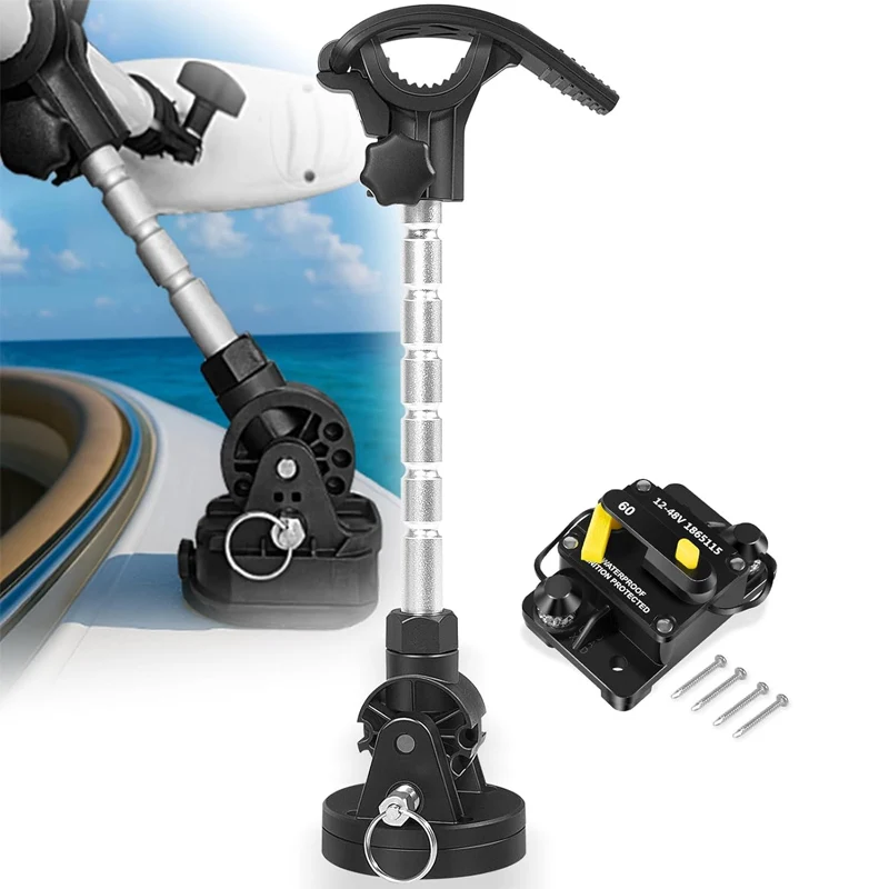 Автоматический выключатель MKR-27 на 60 А, 1862051, комплект электрического стабилизатора рулевого управления MKA-55, водонепроницаемый, с защитой от замыкания цепи, для электрического рулевого управления
Автоматический выключатель MKR-27 на 60 А, 1862051, комплект электрического стабилизатора рулевого управления MKA-55, водонепроницаемый, с защитой от замыкания цепи, для электрического рулевого управления 