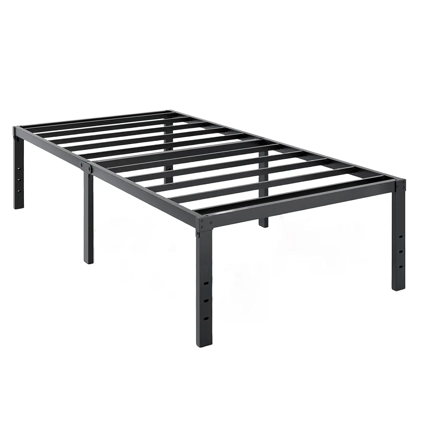 Каркас кровати Twin Size - прочная металлическая основа, высота платформы 18 дюймов, простая сборка, черный цвет, на заказ.
Каркас кровати Twin Size - прочная металлическая основа, высота платформы 18 дюймов, простая сборка, черный цвет, на заказ.