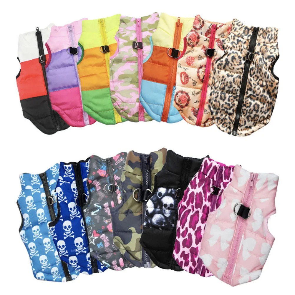 Dog Clothes Winter Camo Skull Butterfly Leopard Vest Coat Warm Pet Hoodie Jacket for Small Medium Dogs Fashion Puppy Outfit
Dog Clothes Winter Camo Skull Butterfly Leopard Vest Coat Warm Pet Hoodie Jacket for Small Medium Dogs Fashion Puppy Outfit