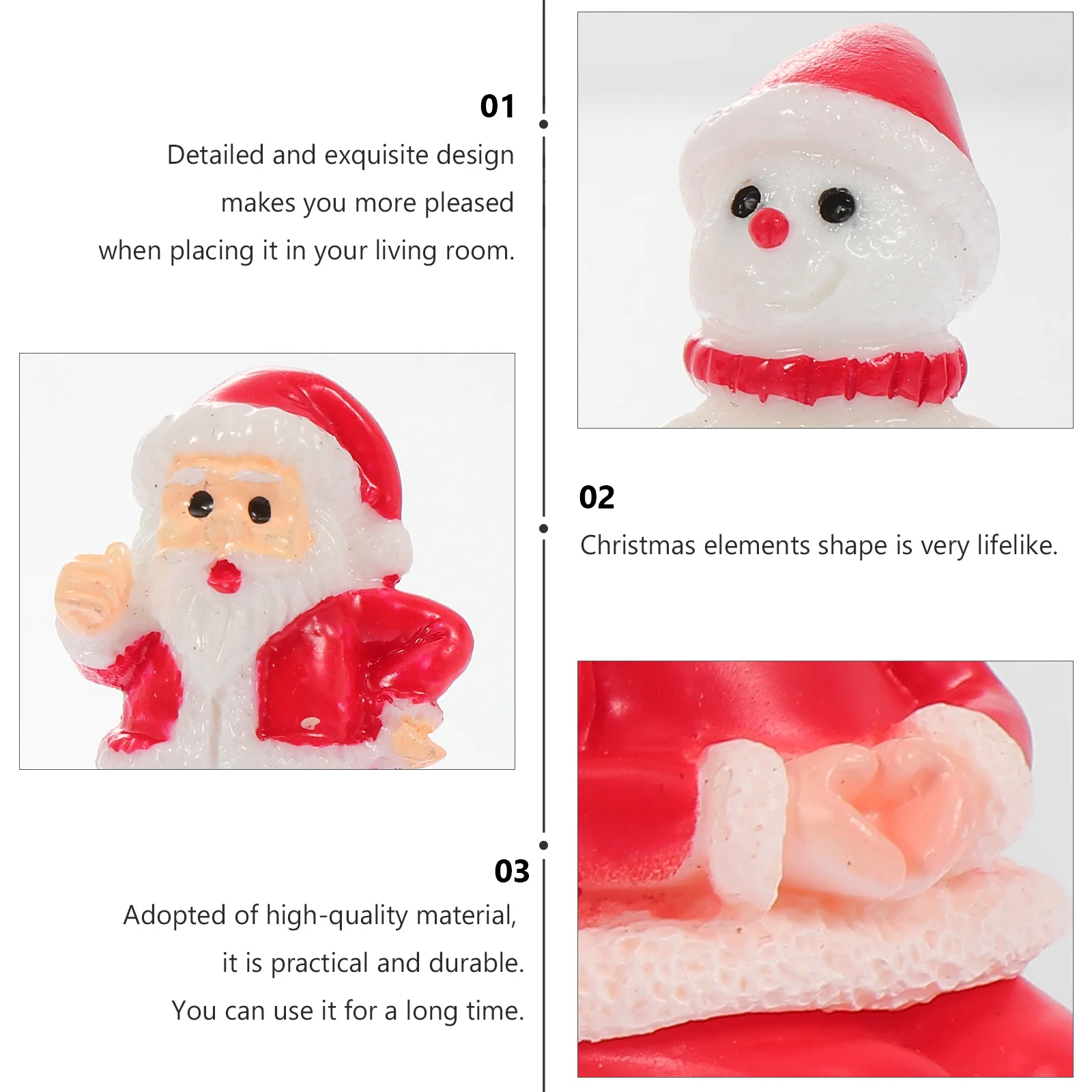 6Pcs Resin Eco Bottle Decor Miniature Christmas Scene Craft for Home Office Desktop Xmas Micro Landscape Ornament
6Pcs Resin Eco Bottle Decor Miniature Christmas Scene Craft for Home Office Desktop Xmas Micro Landscape Ornament