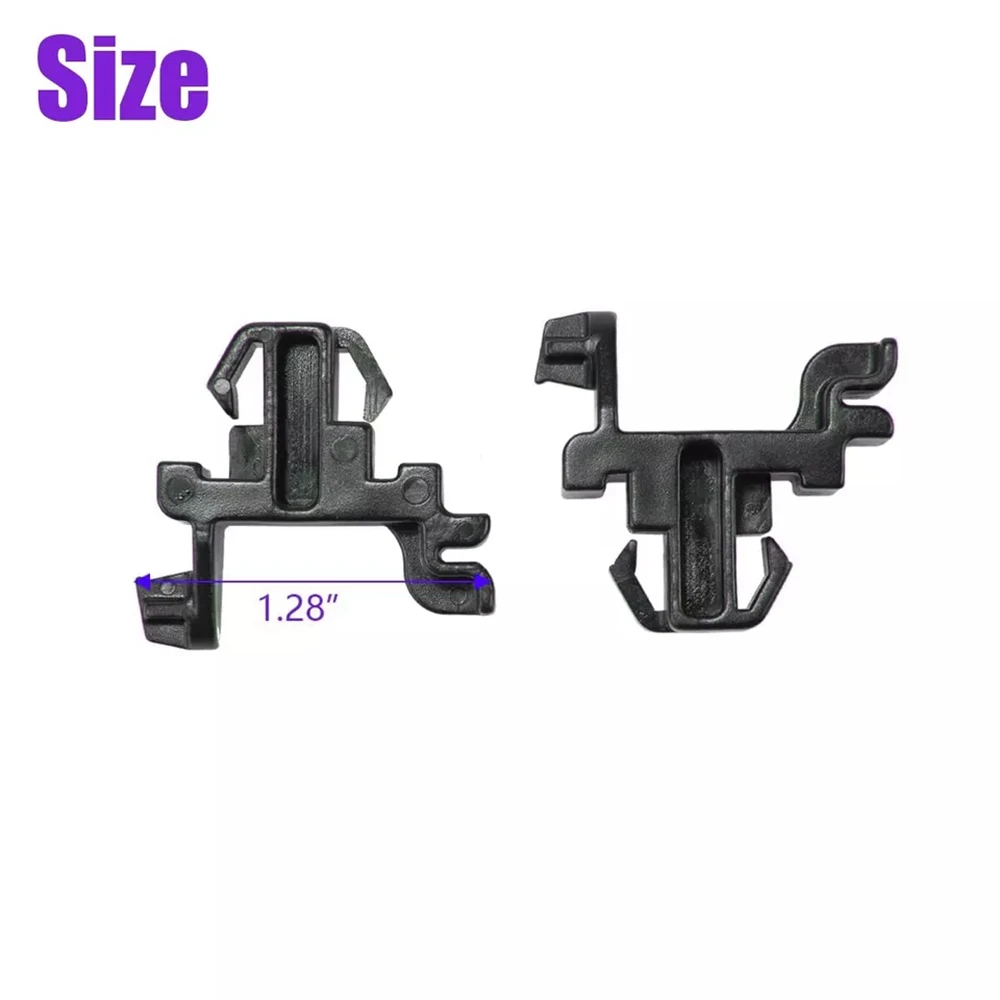 2 PCS Headlight Clips Used for Lower Headlight Panel Left And Right Side for Toyota Tacoma Prerunner&4WD 1998-2000 5324504010
2 PCS Headlight Clips Used for Lower Headlight Panel Left And Right Side for Toyota Tacoma Prerunner&4WD 1998-2000 5324504010