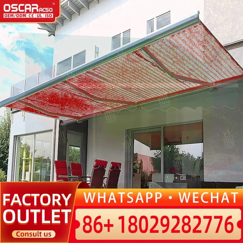 Моторизованный выдвижной навес со складной крышей для кемпинга на открытом воздухе, парковки автомобилей, патио, алюминиевый тент, кассета, крышка для патио, втягивающийся
Моторизованный выдвижной навес со складной крышей для кемпинга на открытом воздухе, парковки автомобилей, патио, алюминиевый тент, кассета, крышка для патио, втягивающийся