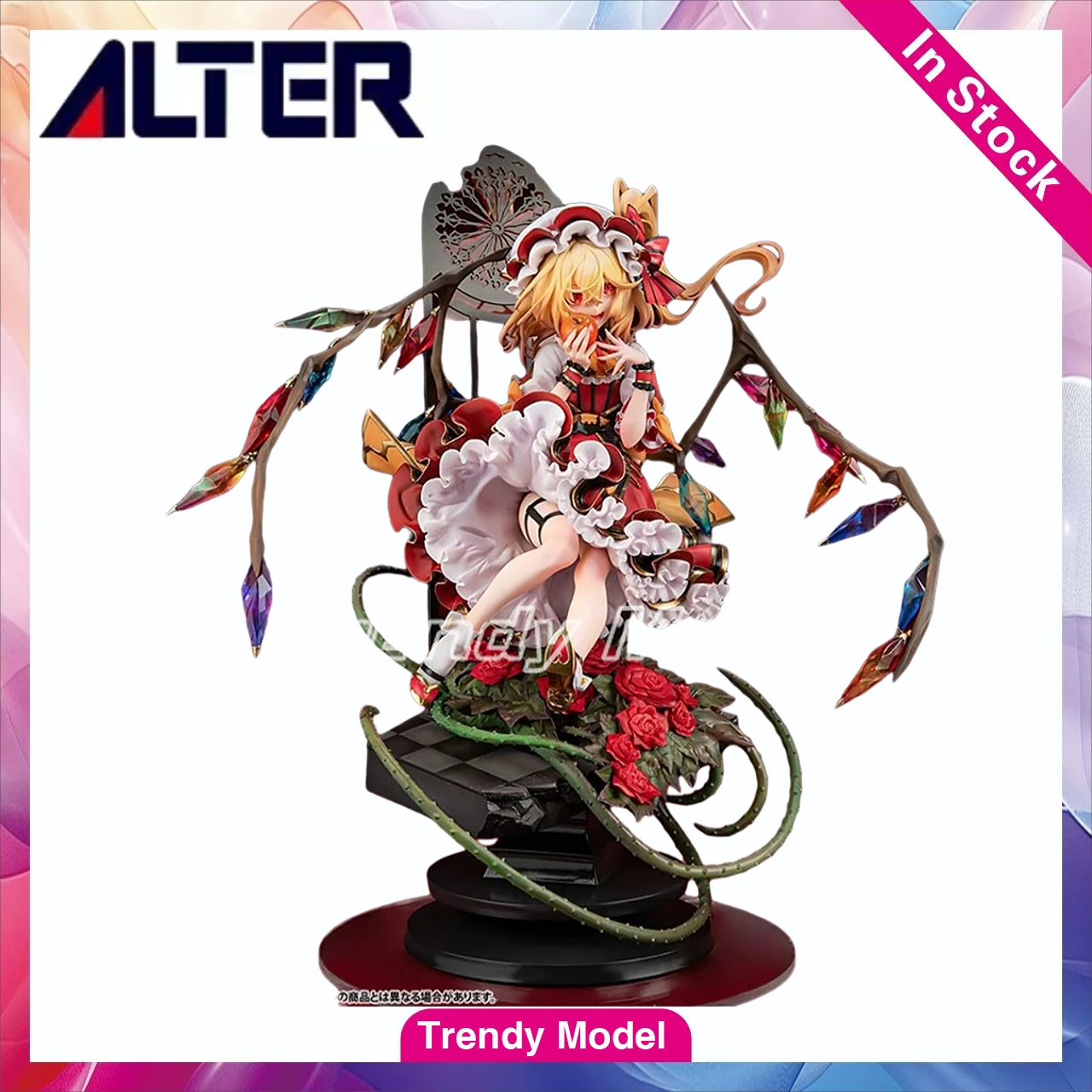 【TM】ALTER Oriental Project Flandre Scarlet 1/8 Action Figure Model Toys Gifts Collection Ornaments
【TM】ALTER Oriental Project Flandre Scarlet 1/8 Action Figure Model Toys Gifts Collection Ornaments