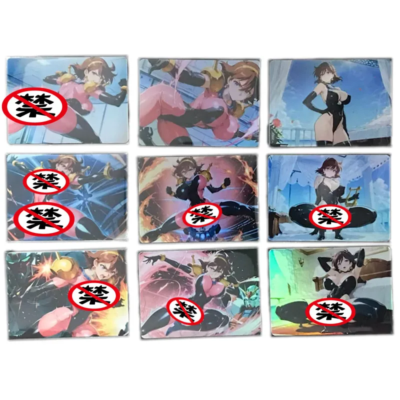 9pcs/set Anime Nude Card Gundam Mobile Suit Rain Mikamura Sexy Collection Card Homemade Goddess ACG Comics Games Toys Gifts
9pcs/set Anime Nude Card Gundam Mobile Suit Rain Mikamura Sexy Collection Card Homemade Goddess ACG Comics Games Toys Gifts