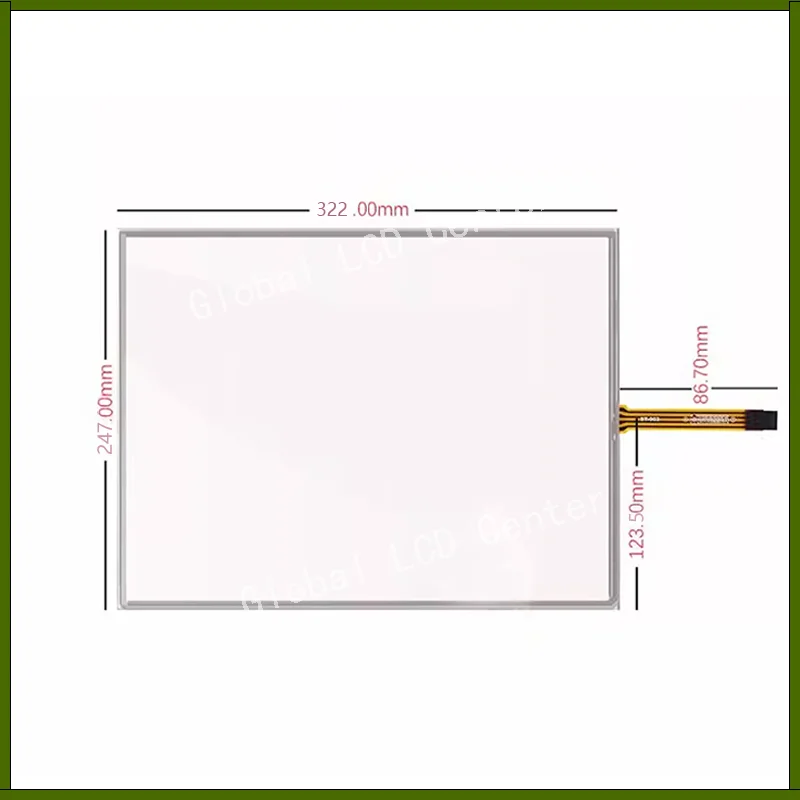 For 15 Inch Touch Screen 4 Draft Gigiziter Touchscreen or 5 Wire Resistive Touch ST151001 ST151008 ST151003 Screen
For 15 Inch Touch Screen 4 Draft Gigiziter Touchscreen or 5 Wire Resistive Touch ST151001 ST151008 ST151003 Screen