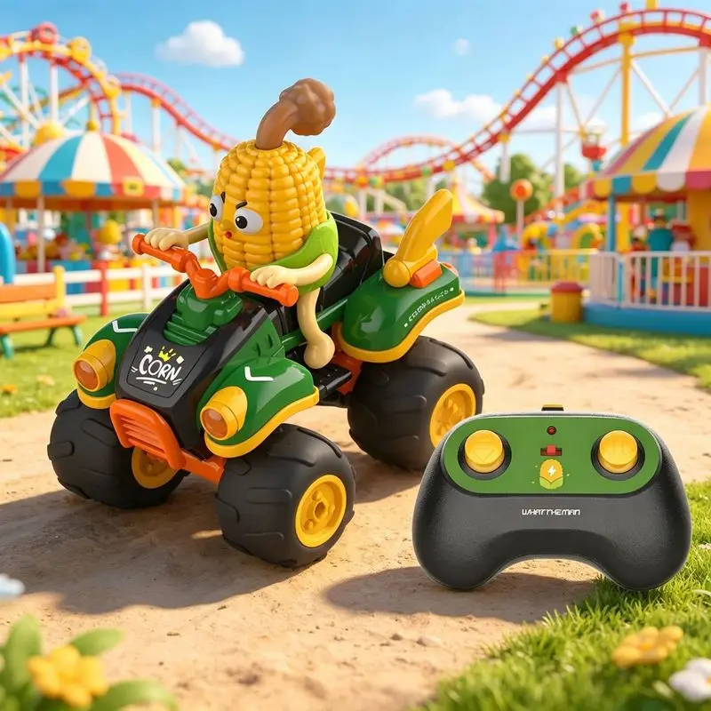 Whattheman Remote Control Car Corn Character Off Road Rc Vehicle Big Rubber Tires Wireless Remote Outdoor Novelty Hobby Toy
Whattheman Remote Control Car Corn Character Off Road Rc Vehicle Big Rubber Tires Wireless Remote Outdoor Novelty Hobby Toy