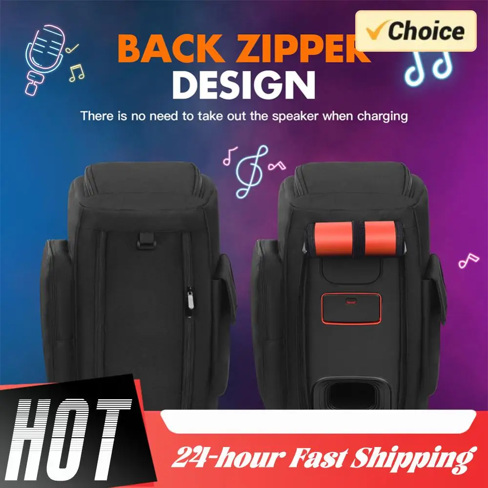 Portable Speaker Dust Case Waterproof Double-Sided Speaker Storage Bag Zipper Closure for Partybox 110/ Partybox Club 120
Portable Speaker Dust Case Waterproof Double-Sided Speaker Storage Bag Zipper Closure for Partybox 110/ Partybox Club 120