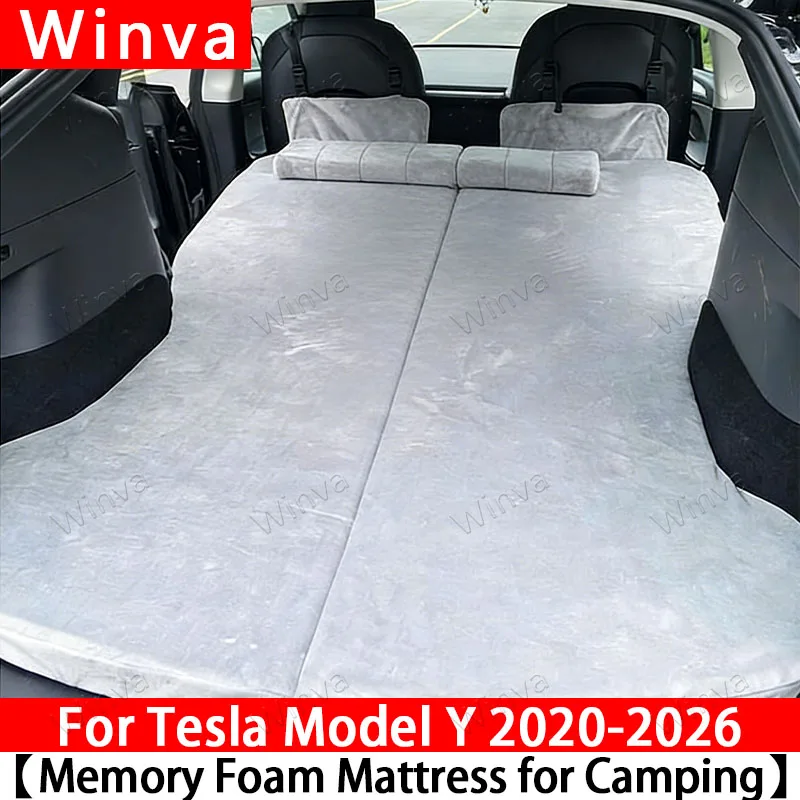 Новый матрас из пены с эффектом памяти для кемпинга Juniper для Tesla Model Y 2020-2025, 2026, складной автомобильный матрас-кровать для сна на природе
Новый матрас из пены с эффектом памяти для кемпинга Juniper для Tesla Model Y 2020-2025, 2026, складной автомобильный матрас-кровать для сна на природе