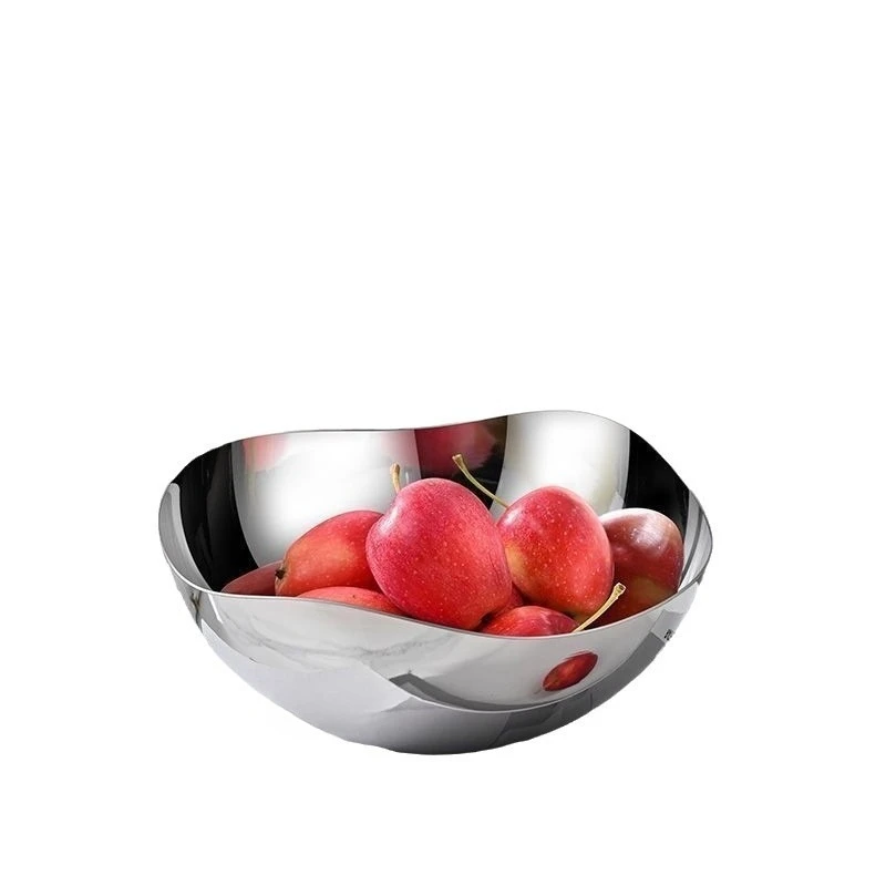 Stainless steel cooking bowl large special-shaped bowl creative light luxury irregular salad bowl restaurant hotel ornament
Stainless steel cooking bowl large special-shaped bowl creative light luxury irregular salad bowl restaurant hotel ornament