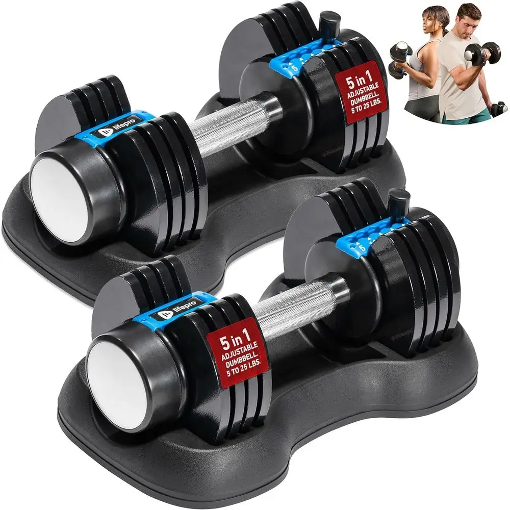 Quick-Adjust Dumbbell Set - Non-Slip Grip, Compact Design for Home Gym Strength Training
Quick-Adjust Dumbbell Set - Non-Slip Grip, Compact Design for Home Gym Strength Training