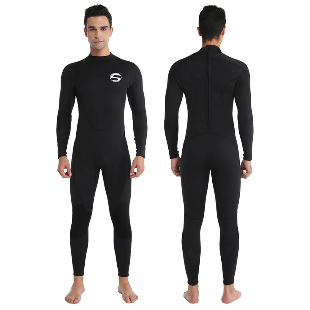 Men's Wetsuit One-piece Diving Suit 3mm Neoprene Warm Sunscreen Swimsuit Winter Swimming Snorkeling Surfing Suit Water Sports
Men's Wetsuit One-piece Diving Suit 3mm Neoprene Warm Sunscreen Swimsuit Winter Swimming Snorkeling Surfing Suit Water Sports
