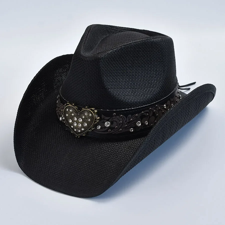 Vintage Straw Cowboy Hat for Men's Women's Summer Beach Sun Hat Gentleman Lady Cowgirl Jazz Hat Sombrero Hombre
Vintage Straw Cowboy Hat for Men's Women's Summer Beach Sun Hat Gentleman Lady Cowgirl Jazz Hat Sombrero Hombre