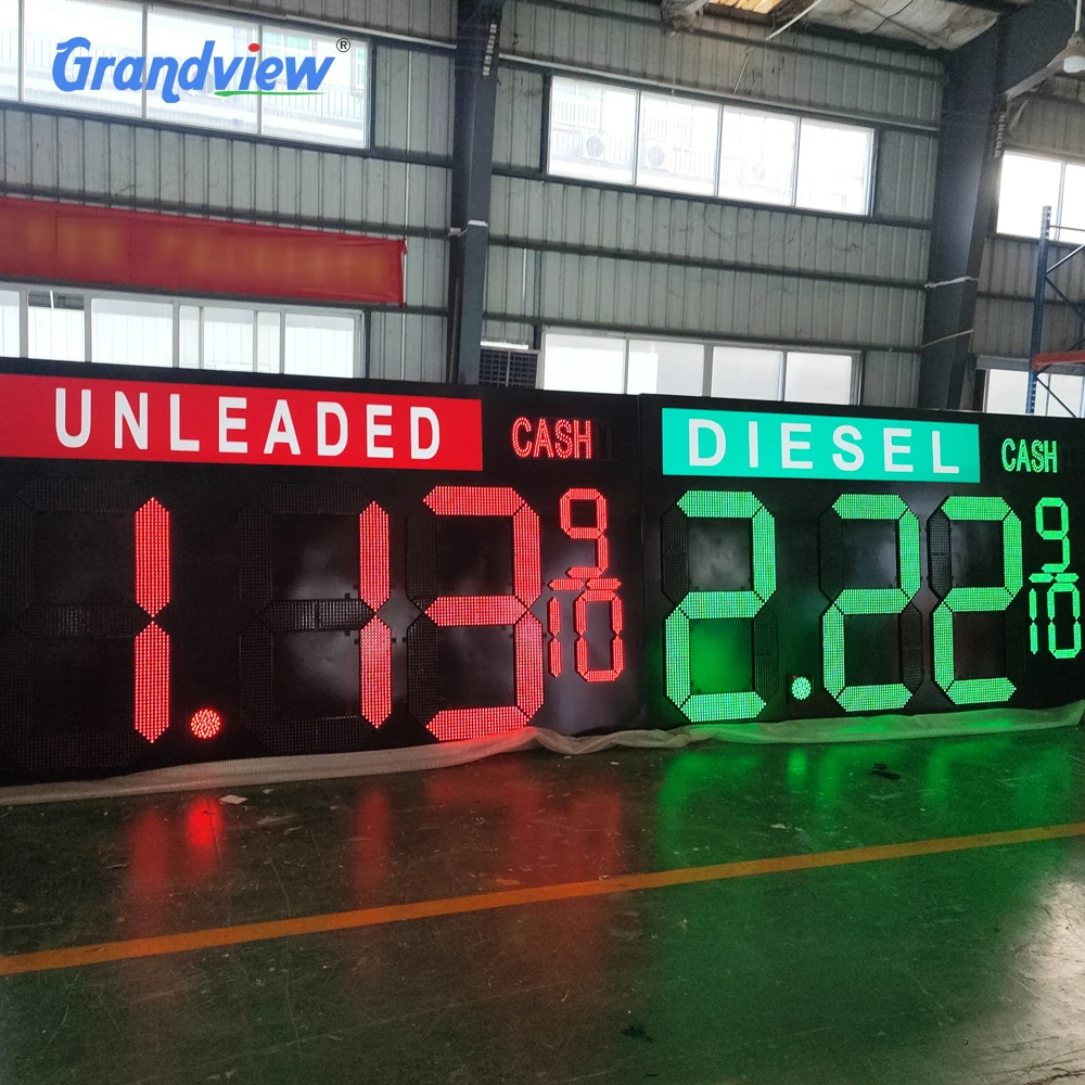 Outdoor 7 Segments LED Display Led Digital Board 12 Inch Display Signs for Gas Station
Outdoor 7 Segments LED Display Led Digital Board 12 Inch Display Signs for Gas Station