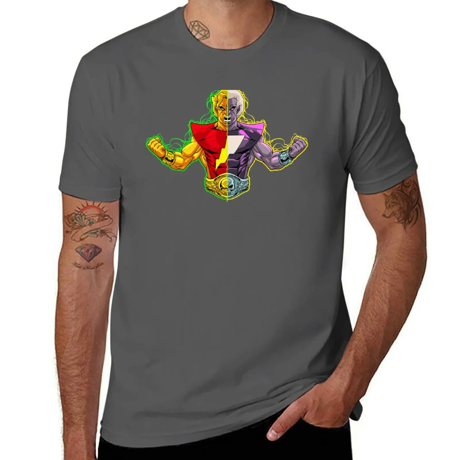 Warlock and Magnus T-Shirt Work Utility Short Sleeve Shirt
Warlock and Magnus T-Shirt Work Utility Short Sleeve Shirt