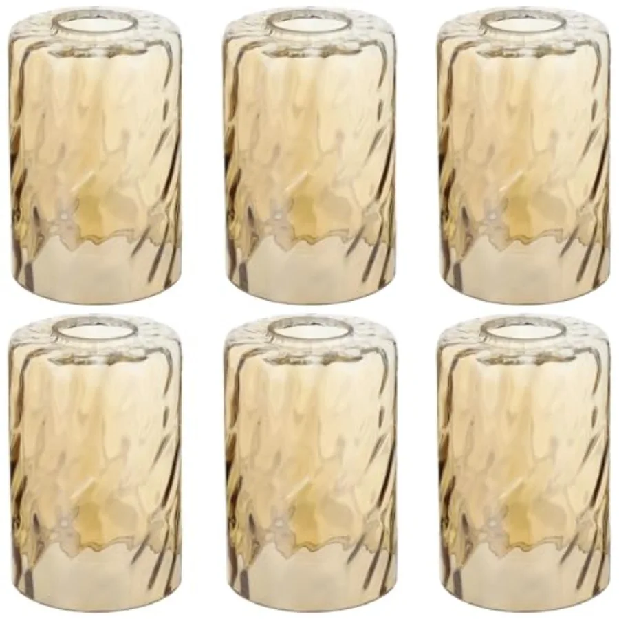 6 Pcs Pendant Light Shade Amber Hammered Glass Shade Replacements Retro Style E27/E26 Light Socket Compatible 5.5 x 3.5 in Deco
6 Pcs Pendant Light Shade Amber Hammered Glass Shade Replacements Retro Style E27/E26 Light Socket Compatible 5.5 x 3.5 in Deco