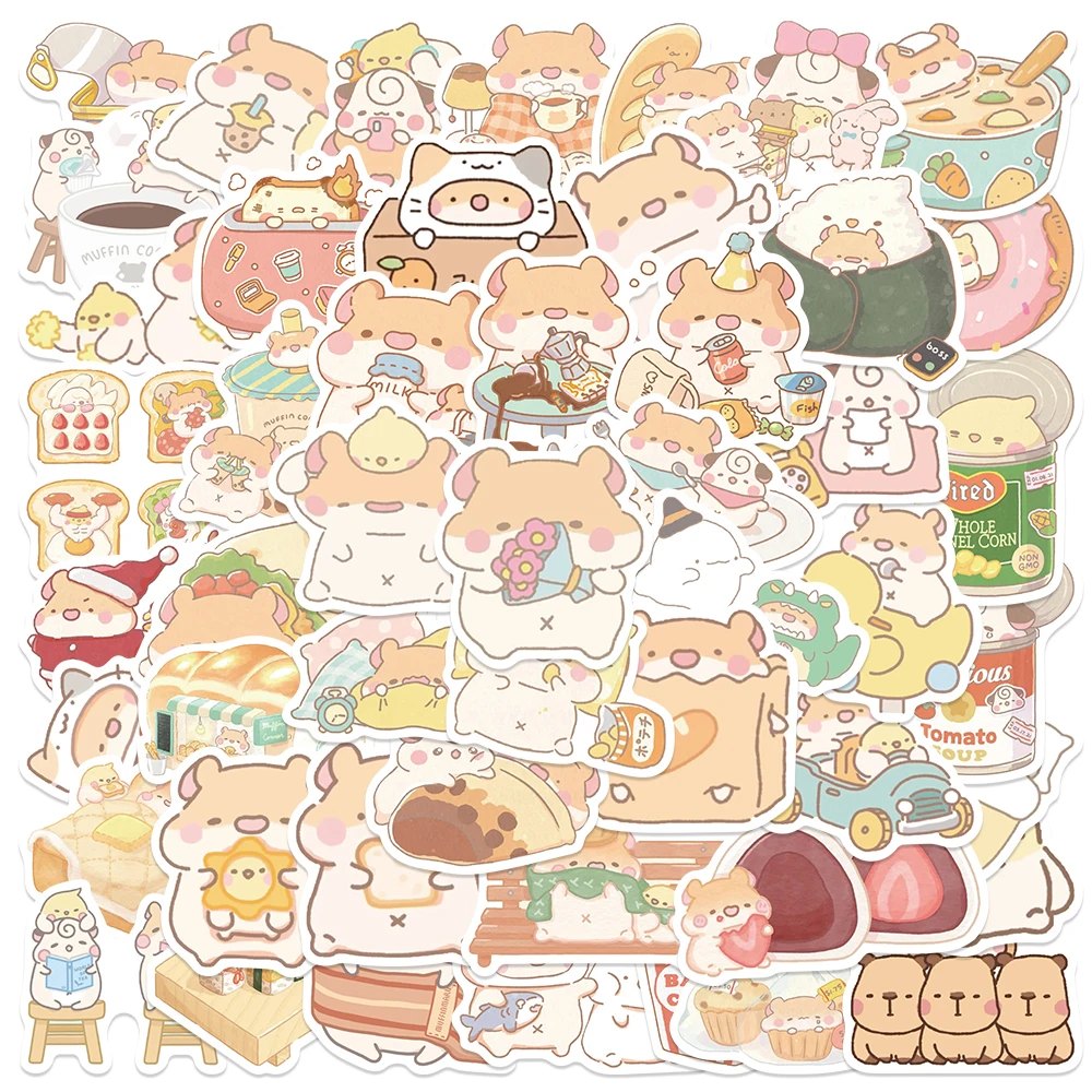 50pcs Bread Mouse Stickers Cartoon Cute Graffiti Decals For Kids Laptop Luggage Skateboard Scrapbook Diary Waterproof Sticker
50pcs Bread Mouse Stickers Cartoon Cute Graffiti Decals For Kids Laptop Luggage Skateboard Scrapbook Diary Waterproof Sticker
