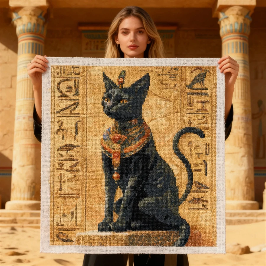 2026 New style Cat Cross Stitch Starter Kits Embroidery Kit Easy Embroidery Needlework Home Decor Cartoon Craft
2026 New style Cat Cross Stitch Starter Kits Embroidery Kit Easy Embroidery Needlework Home Decor Cartoon Craft