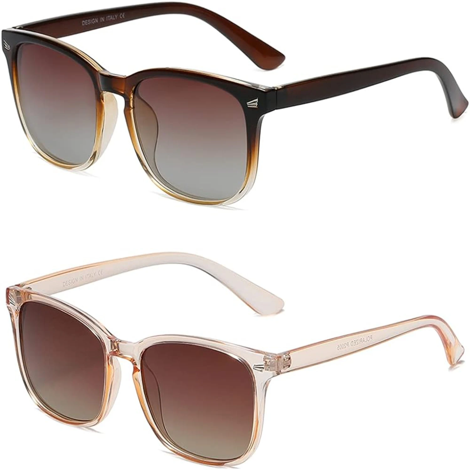 Chic and Stylish Women's DUSHINE Polarized Sunglasses - Classic Retro Style for Maximum Eye Comfort and 100% UV Protection
Chic and Stylish Women's DUSHINE Polarized Sunglasses - Classic Retro Style for Maximum Eye Comfort and 100% UV Protection
