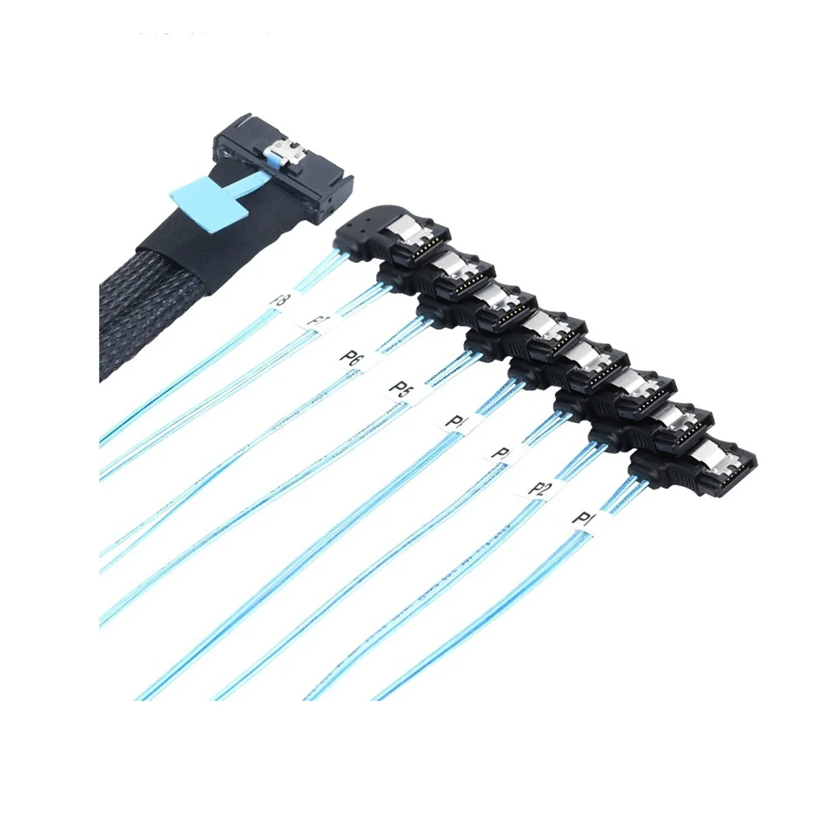 Розничная продажа MCIO 74P 8X 8I SAS SFF-8654 8i PCI-E Ultraport Slimline 5.0–8X SATA 7P Переходной кабель 90 градусов с гнездом 0,5 м
Розничная продажа MCIO 74P 8X 8I SAS SFF-8654 8i PCI-E Ultraport Slimline 5.0–8X SATA 7P Переходной кабель 90 градусов с гнездом 0,5 м