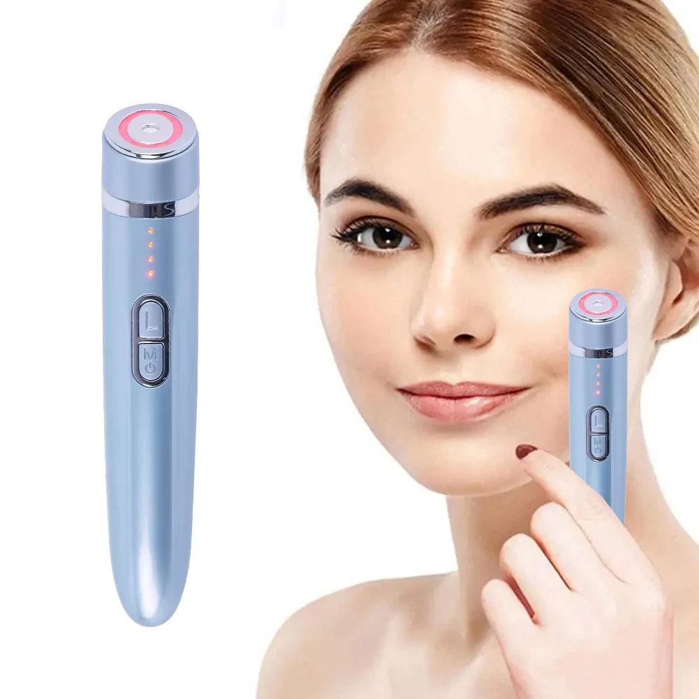 2 In 1 Eye Beauty Device Facial Massager Led Red Light Therapy Wand for Relax Eye Dark Circles Eye Bags Puffiness Skincare Tool
2 In 1 Eye Beauty Device Facial Massager Led Red Light Therapy Wand for Relax Eye Dark Circles Eye Bags Puffiness Skincare Tool