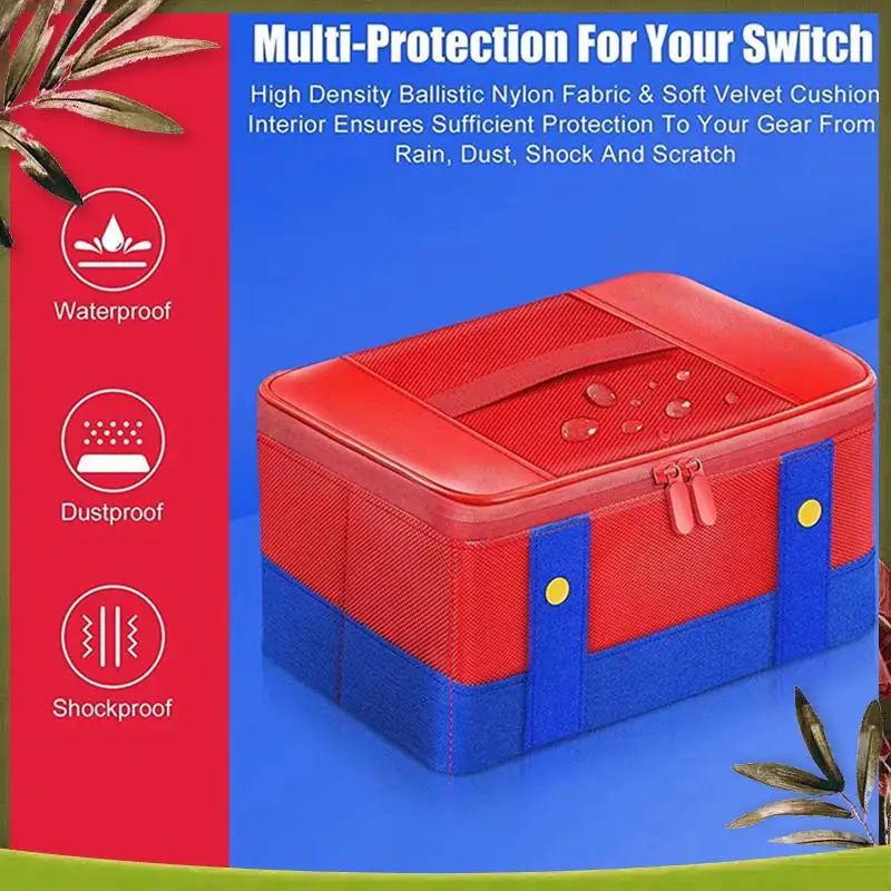 New-For Nintendo Switch OLED Console Pro Controller Large Carrying Protective Case Storage Bag Case For Switch Accessories
New-For Nintendo Switch OLED Console Pro Controller Large Carrying Protective Case Storage Bag Case For Switch Accessories