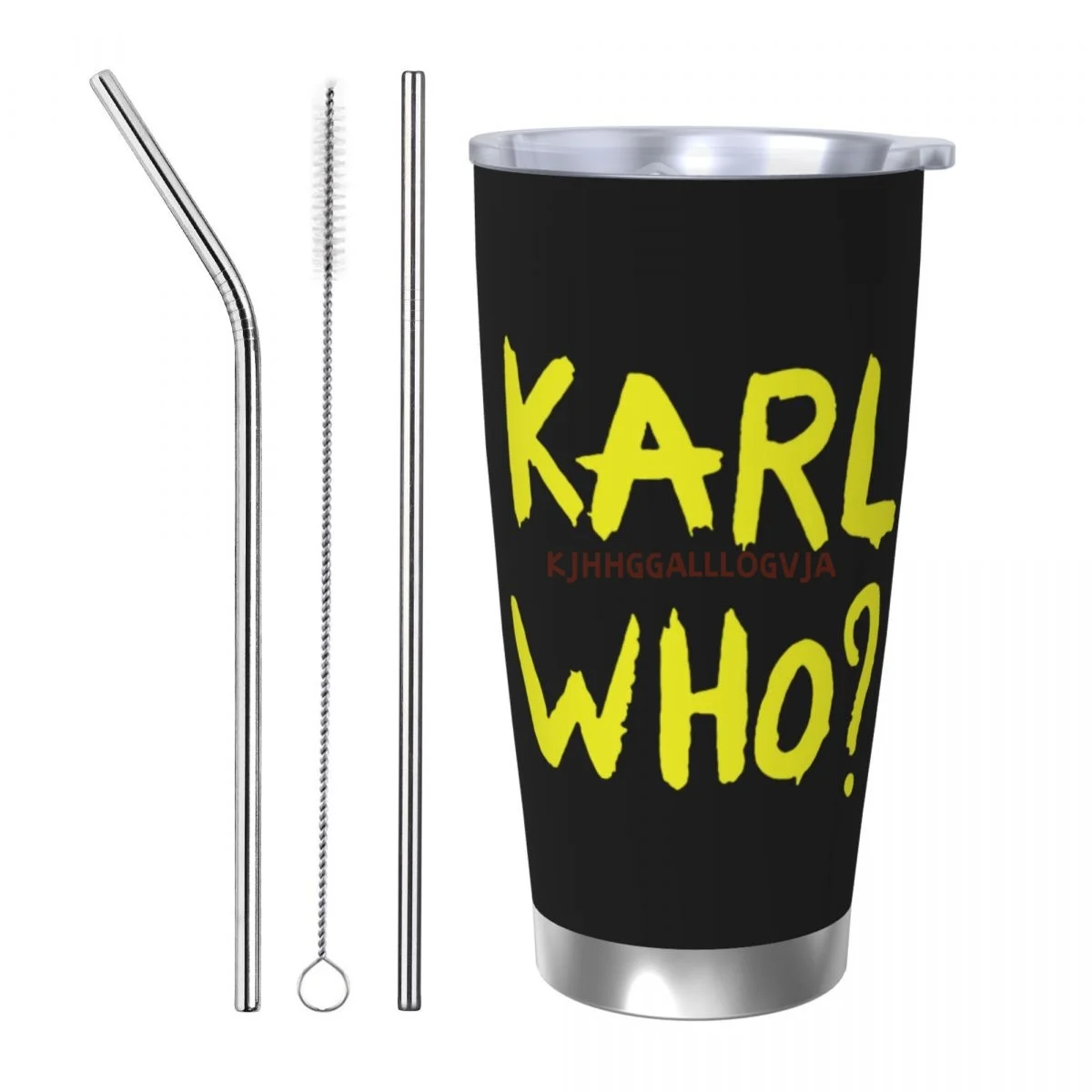 Karl Who Insulated 20oz Stainless Steel Thermo Coffee Cup Mug with Lid Tumbler for Office Home Car Bottl
Karl Who Insulated 20oz Stainless Steel Thermo Coffee Cup Mug with Lid Tumbler for Office Home Car Bottl