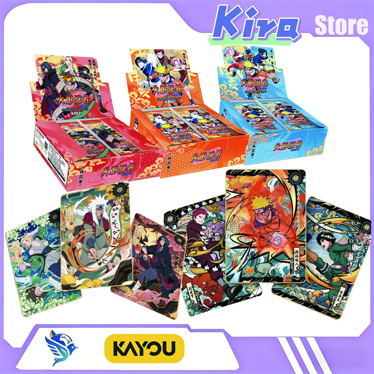 Коллекционная карточная игра Kayou Naruto: Глава «Военная стратегия» — Аниме-мерч, подарочная коробка-сюрприз (Mystery Box)
Коллекционная карточная игра Kayou Naruto: Глава «Военная стратегия» — Аниме-мерч, подарочная коробка-сюрприз (Mystery Box)