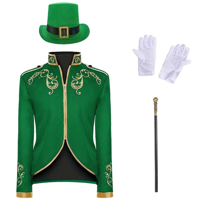 Средневековый костюм, мужской джат с вышивкой, сценический наряд, модный исторический наряд эпохи Возрождения, костюм принца 
Средневековый костюм, мужской джат с вышивкой, сценический наряд, модный исторический наряд эпохи Возрождения, костюм принца