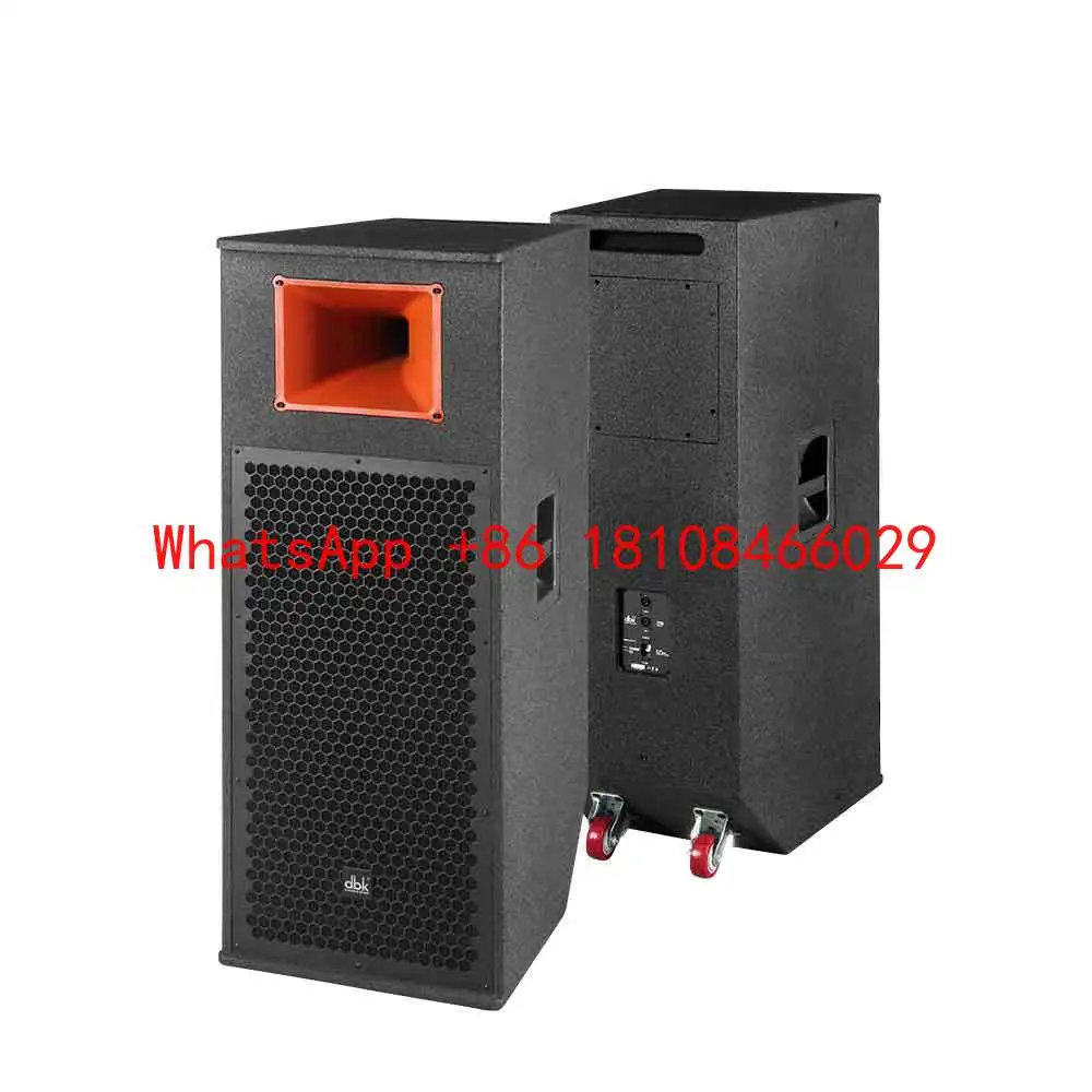 Акустическая система DBK DSL 215 с двумя 15-дюймовыми динамиками, 1200 Вт пиковой мощности, портативная, полнодиапазонная, для PA-систем, гарантия 3 года
Акустическая система DBK DSL 215 с двумя 15-дюймовыми динамиками, 1200 Вт пиковой мощности, портативная, полнодиапазонная, для PA-систем, гарантия 3 года