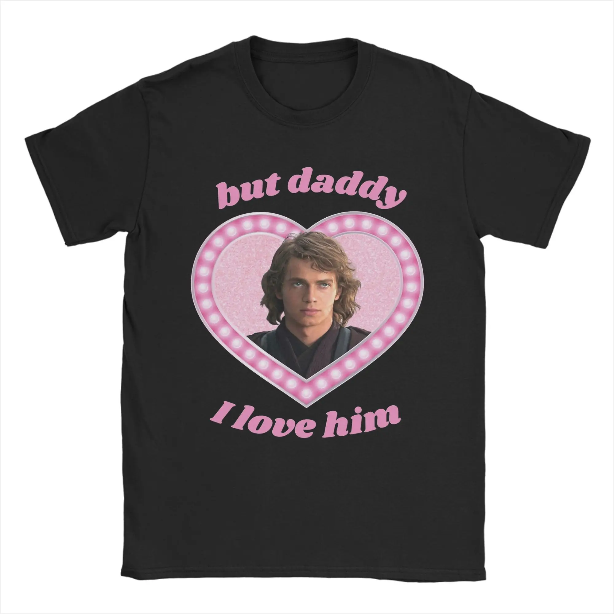 Anakin Skywalker But Daddy I Love Him Men T Shirts Awesome Tee Shirt Short Sleeve Round Neck T-Shirts 100% Cotton Clothes
Anakin Skywalker But Daddy I Love Him Men T Shirts Awesome Tee Shirt Short Sleeve Round Neck T-Shirts 100% Cotton Clothes