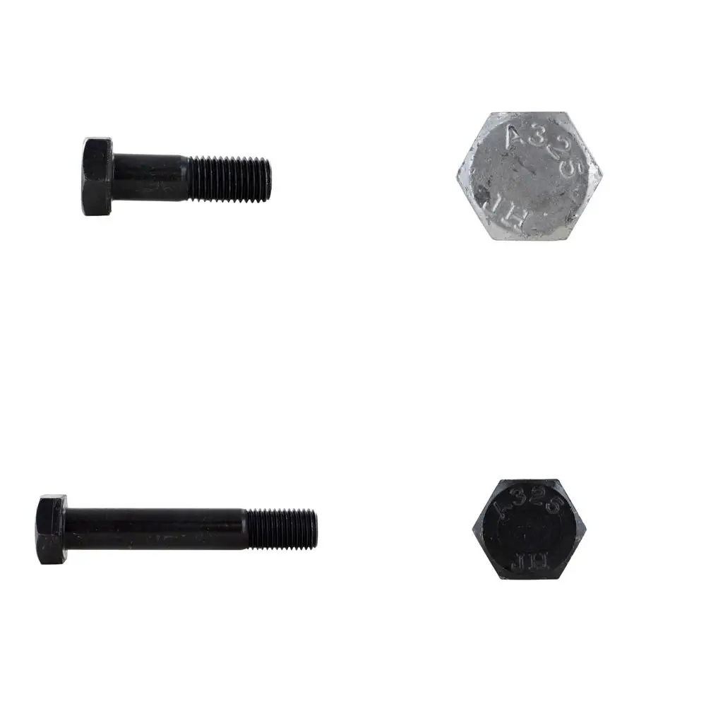 Heavy Hex Structural Bolts 7/8-9 x 3 A325 Type 1, 25 Pack, Plain Finish, Suitable for Construction and Heavy-Duty Applications
Heavy Hex Structural Bolts 7/8-9 x 3 A325 Type 1, 25 Pack, Plain Finish, Suitable for Construction and Heavy-Duty Applications
