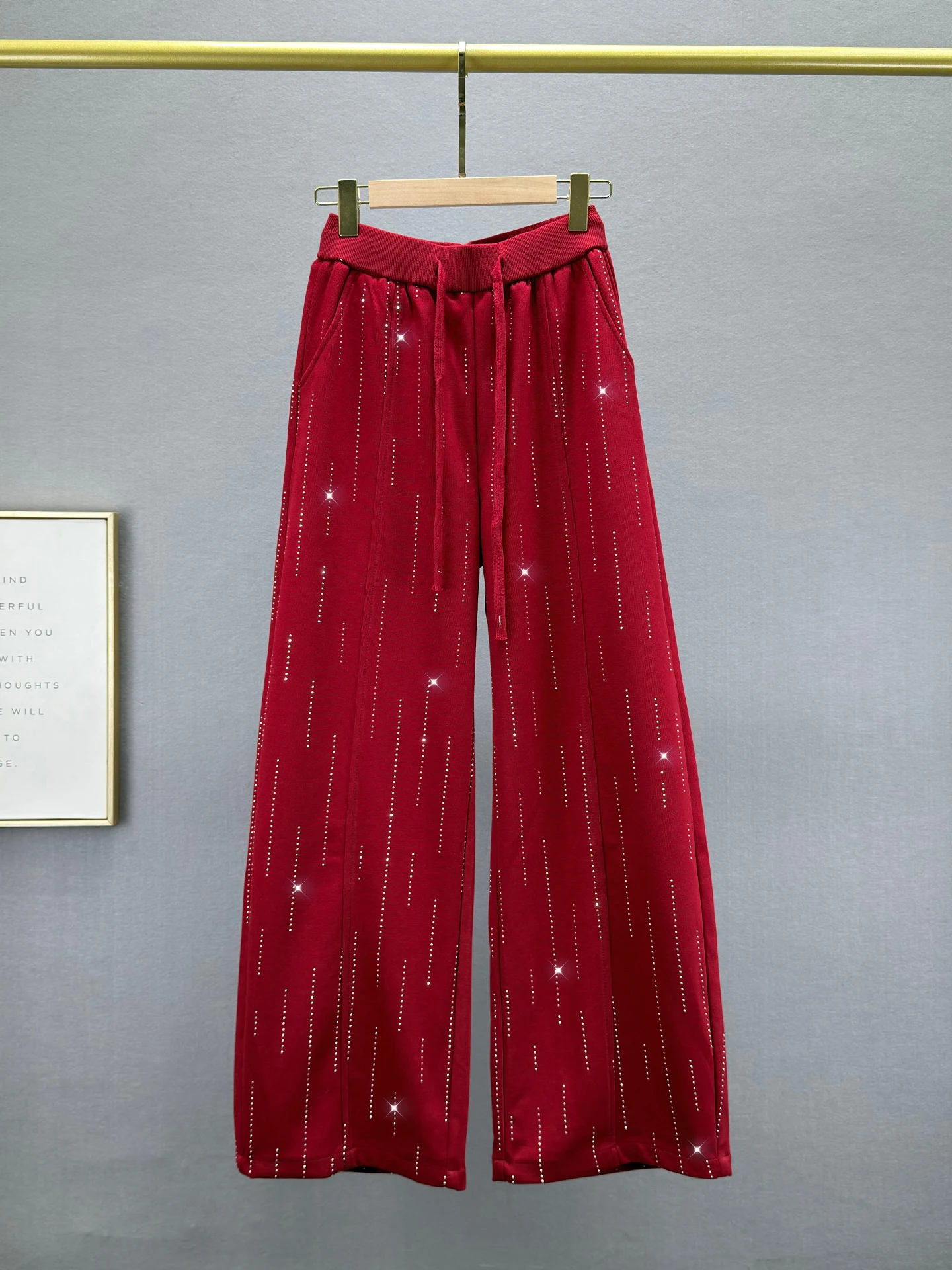 Trendy High Waist Wide Leg Casual Pants Women's Spring 2026 New Sle Loose Slimming Glitter Ins European Sle Long Pants Sw...
Trendy High Waist Wide Leg Casual Pants Women's Spring 2026 New Sle Loose Slimming Glitter Ins European Sle Long Pants Sw...