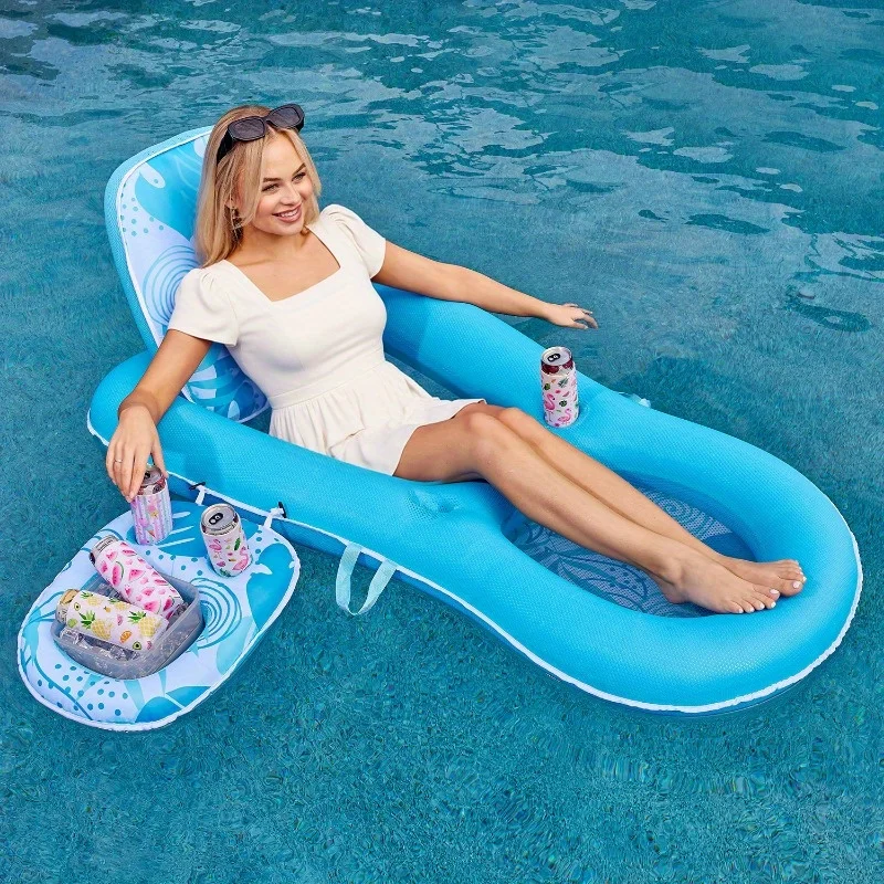 Pool Floats Lounger Adult Fabric Pool Floaties Lounge Convertible 2-in-1 Floating Water Floaty with Cup Holders
Pool Floats Lounger Adult Fabric Pool Floaties Lounge Convertible 2-in-1 Floating Water Floaty with Cup Holders