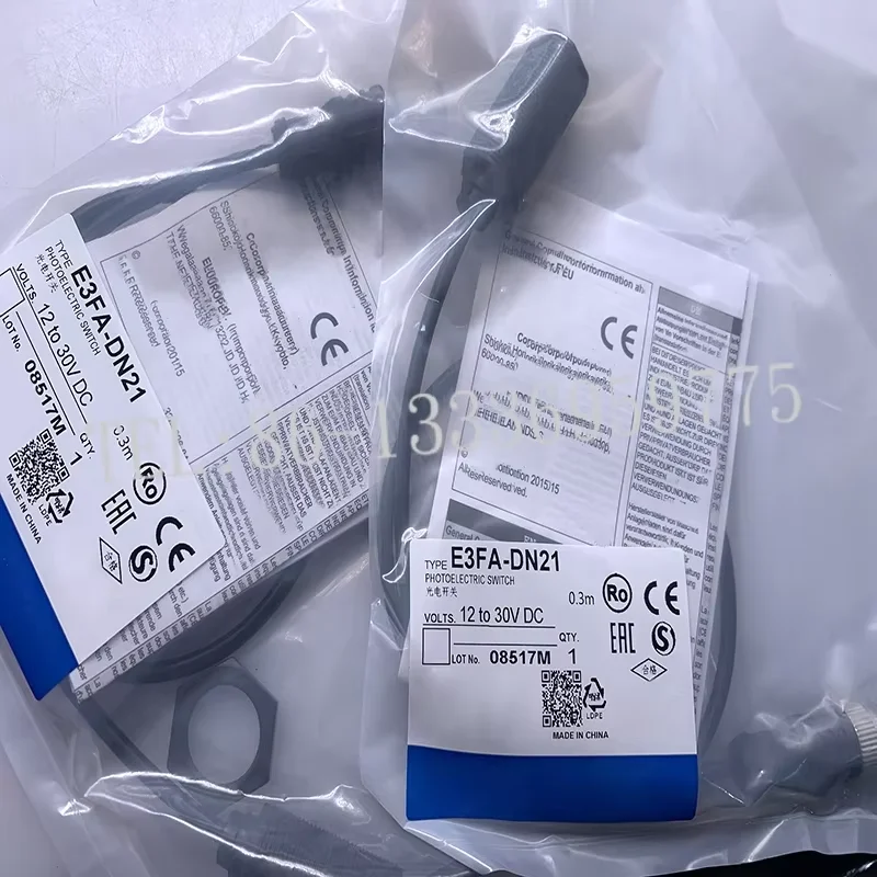 Brand new original stock in stock E3FA-DN12 DN11 DN26 DP26 DN16 DP16 LN11 LP11proximity sensor in stock
Brand new original stock in stock E3FA-DN12 DN11 DN26 DP26 DN16 DP16 LN11 LP11proximity sensor in stock
