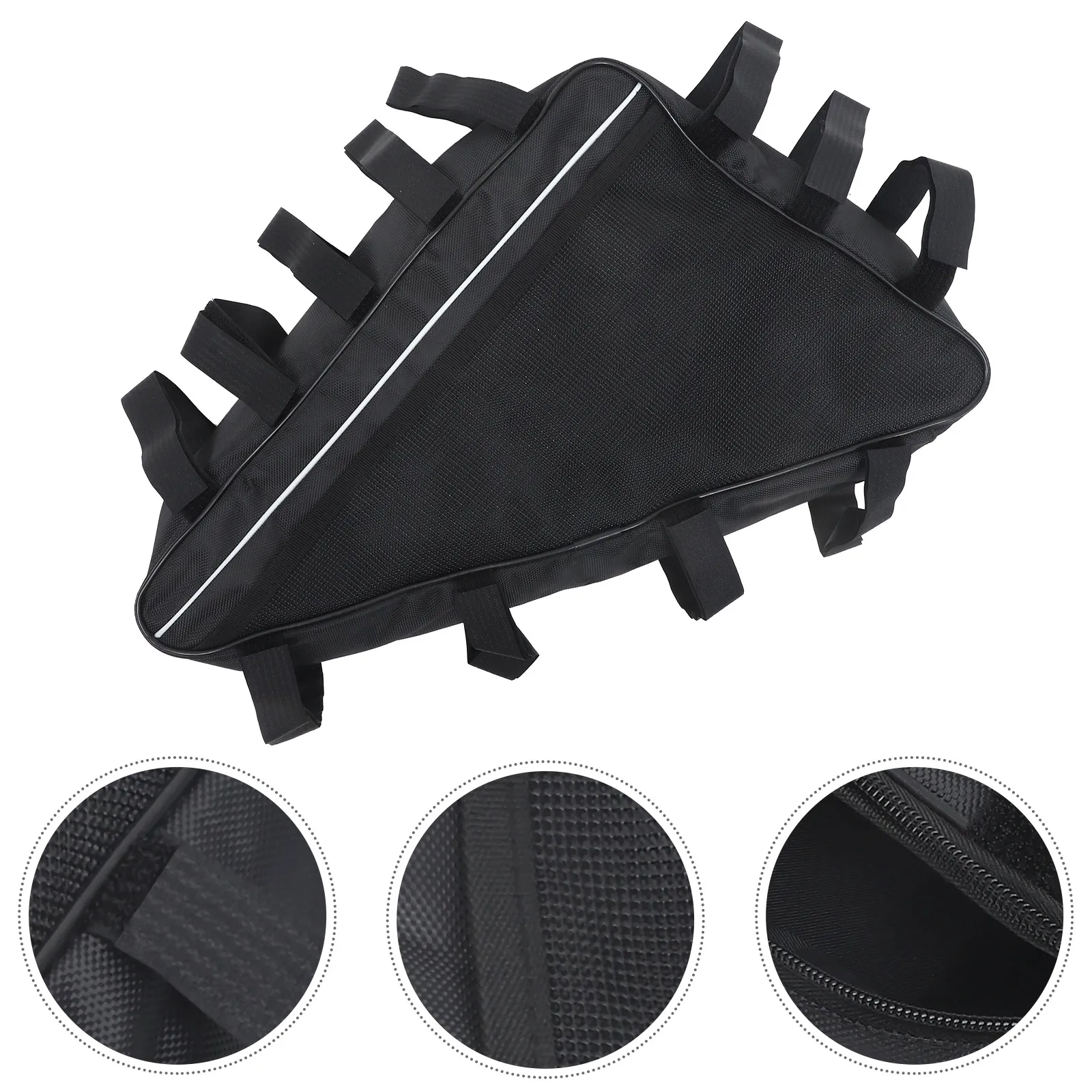 Triangle Bag Large Capacity Weather Resistant 49x41x30x11 Bike Frame Cycling Fork Pouch Tube Cover
Triangle Bag Large Capacity Weather Resistant 49x41x30x11 Bike Frame Cycling Fork Pouch Tube Cover