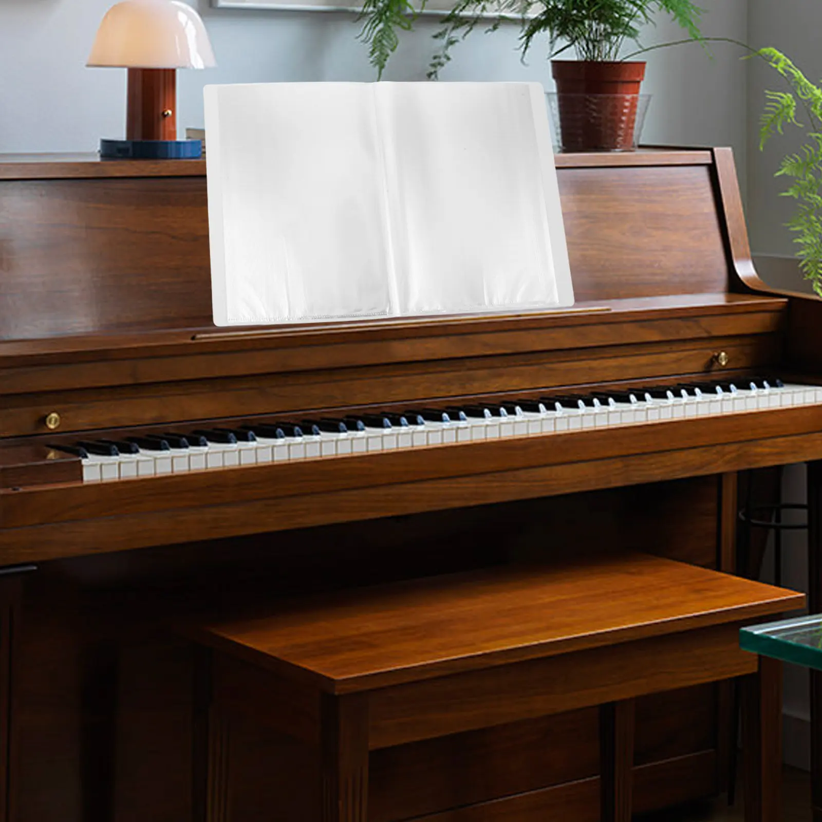 50-Page Fold Sheet Music Folder Detachable Piano Music Sheet Support Clip Sturdy Grip Prevents Page Turn during Performance
50-Page Fold Sheet Music Folder Detachable Piano Music Sheet Support Clip Sturdy Grip Prevents Page Turn during Performance