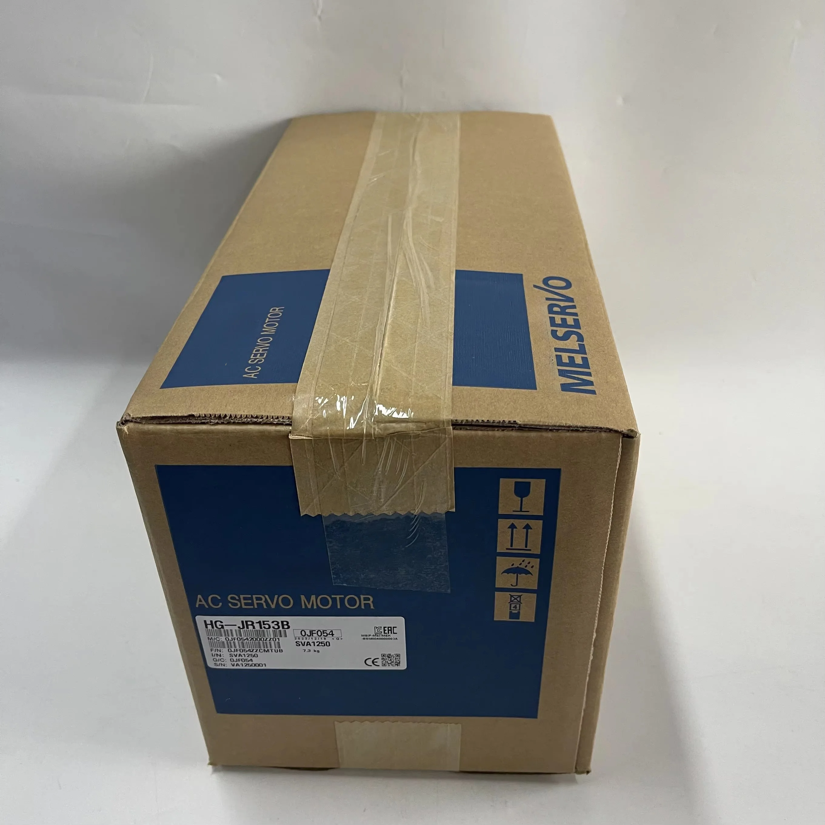 Совершенно новый оригинальный серводвигатель HG-JR153B
Совершенно новый оригинальный серводвигатель HG-JR153B