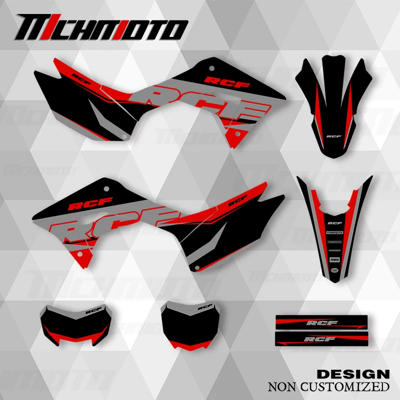 MCHMFG New Style Graphics Decals Stickers Kit For HONDA CRF CRF250F 2019 2020 2021
MCHMFG New Style Graphics Decals Stickers Kit For HONDA CRF CRF250F 2019 2020 2021