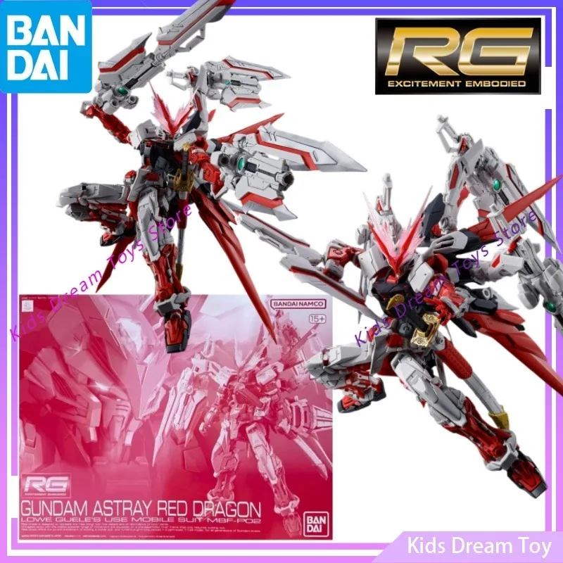 Assembly Bandai in Stock Original PB Limited RG GUNDAM ASTRAY RED DRAGON Anime Action Figures Toys Kids Gifts Collectible Model
Assembly Bandai in Stock Original PB Limited RG GUNDAM ASTRAY RED DRAGON Anime Action Figures Toys Kids Gifts Collectible Model