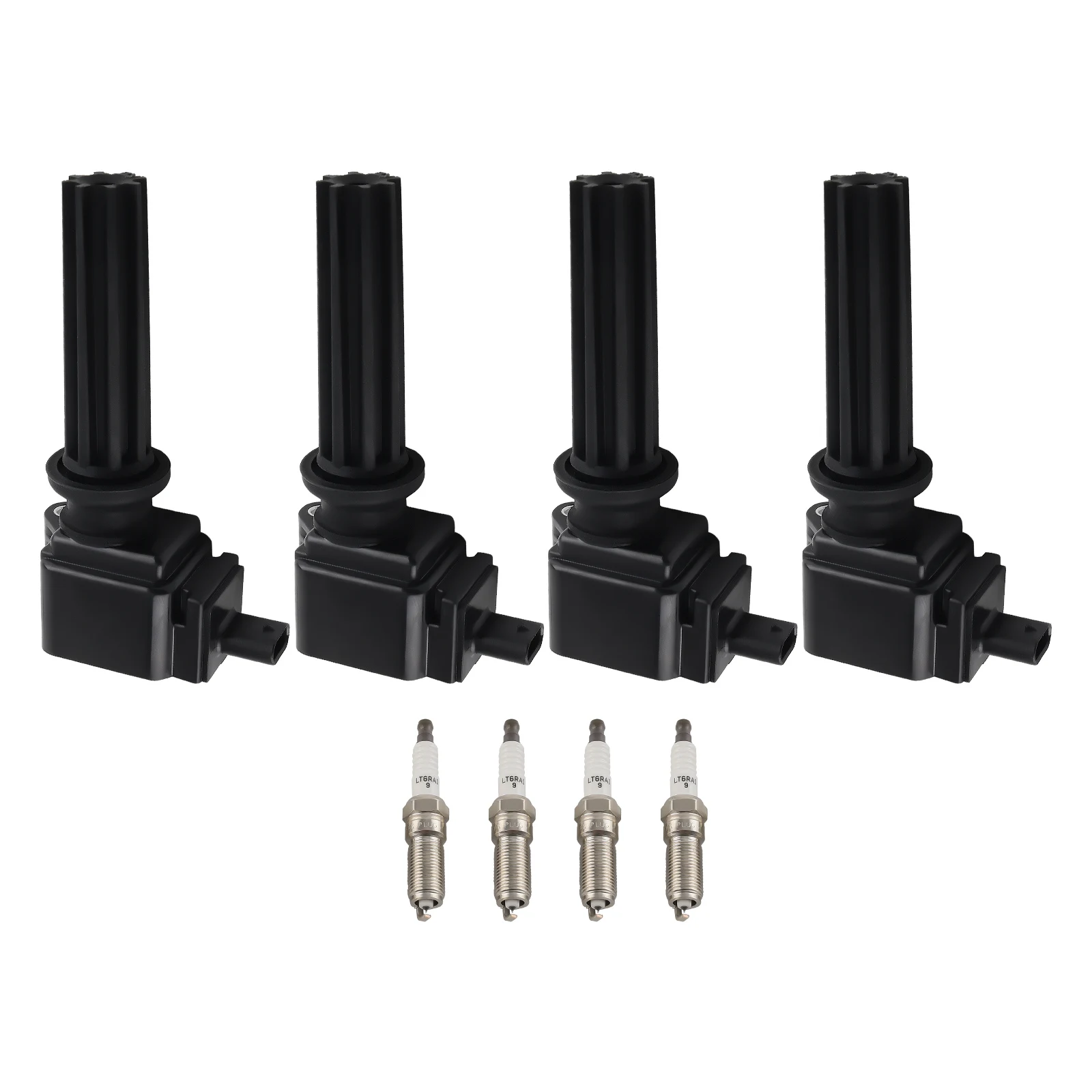 4X Ignition Coil & 4X Spark Plugs For Jaguar Land Rover Lincoln MKC Ford 2.0L L4
4X Ignition Coil & 4X Spark Plugs For Jaguar Land Rover Lincoln MKC Ford 2.0L L4